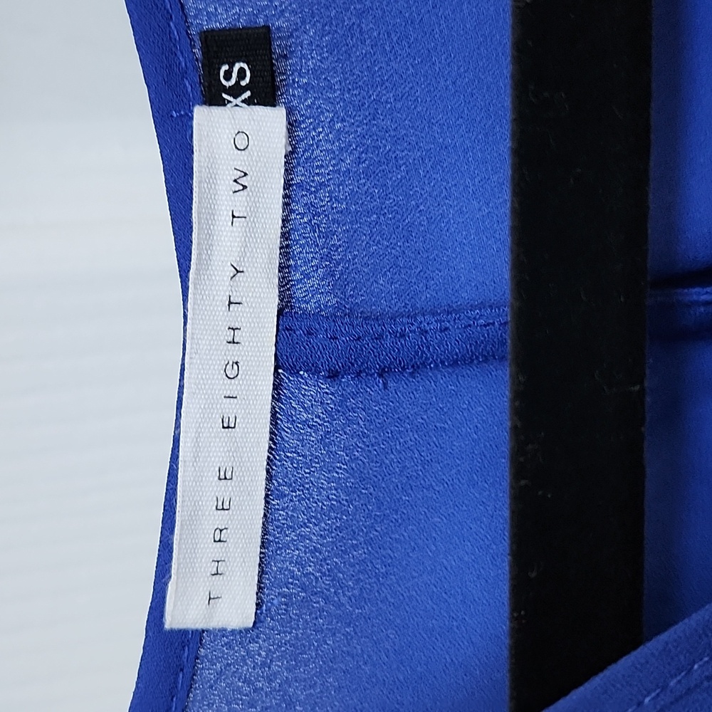 Revolve Three Eighty Two Royal Blue Aiden Caftan Mini Dress, Size XS - Picture 4 of 6